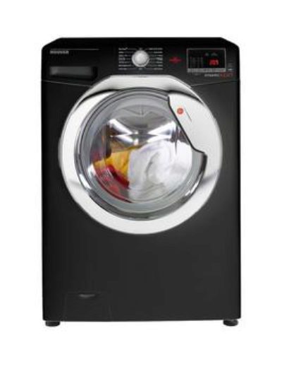 Hoover Dynamic Next One Touch Dxoc 69C3B 9Kg Load, 1600 Spin Washing Machine - Black Hoover Dynamic Next One Touch Dxoc 69C3B 9Kg Load, 1600 Spin Washing Machine - Black